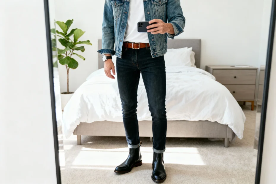 Denim Outfit Ideas for Men