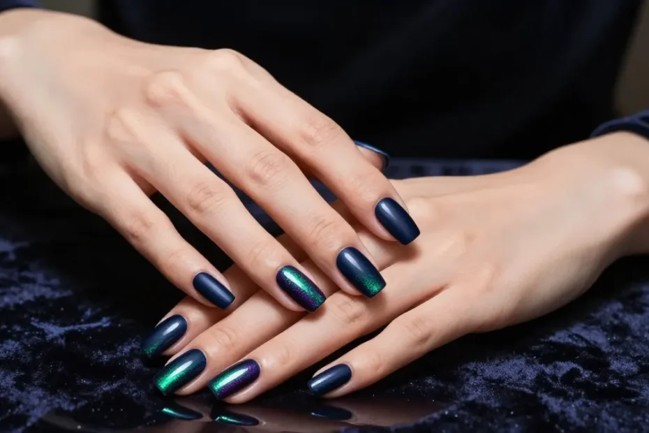 30 Cat Eye Nails 2026: Elegant, Velvet, Glitter & Chrome Nail Designs Trend Inspo — Velvet Luxe Edition