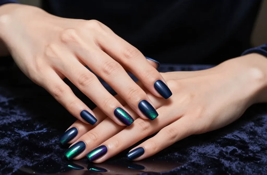 30 Cat Eye Nails 2026: Elegant, Velvet, Glitter & Chrome Nail Designs Trend Inspo — Velvet Luxe Edition