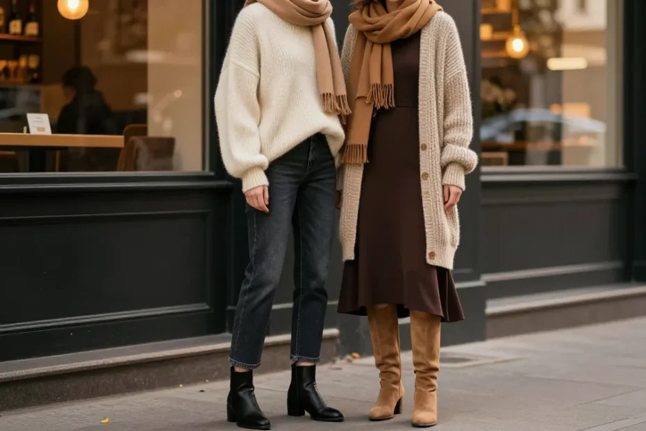 35 November Outfit Ideas 2026 – Cozy Layers & Chic Fall Fashion Unveiled