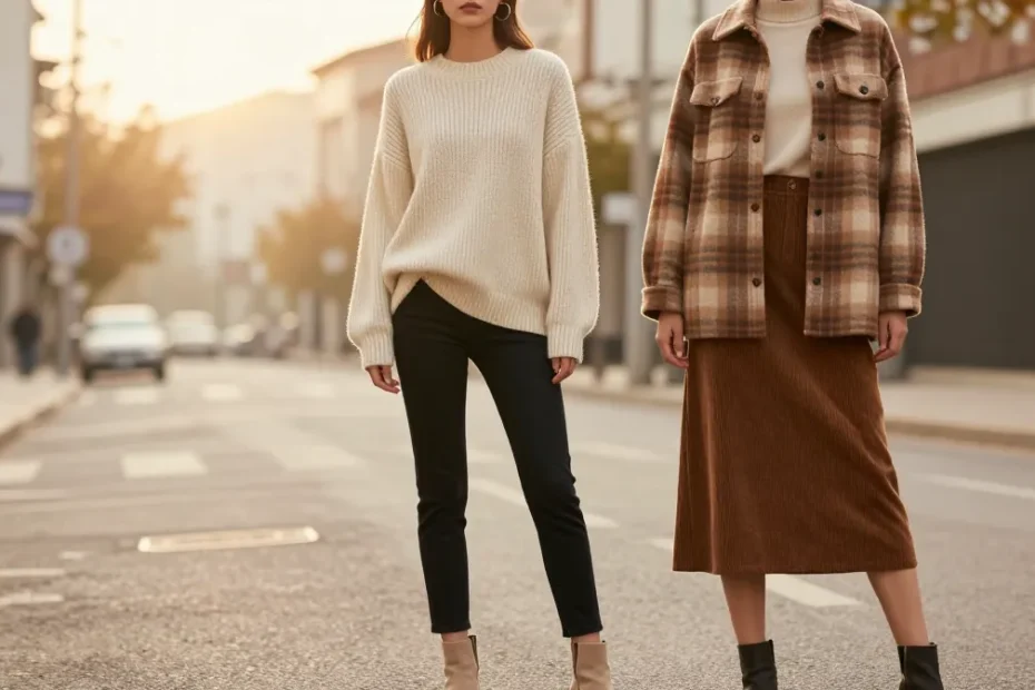 40 Cozy Fall Outfit Ideas 2026 – Cute, Casual & Warm Autumn Looks That Wow