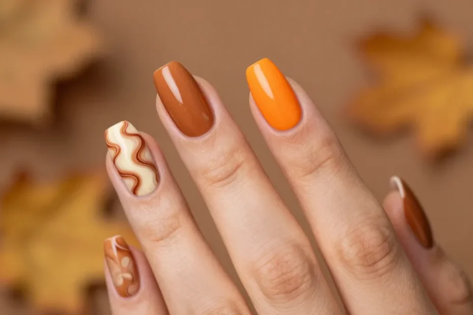 40 October Nail Ideas 2026 – Cozy, Chic & Trendy Autumn Designs Glow Up