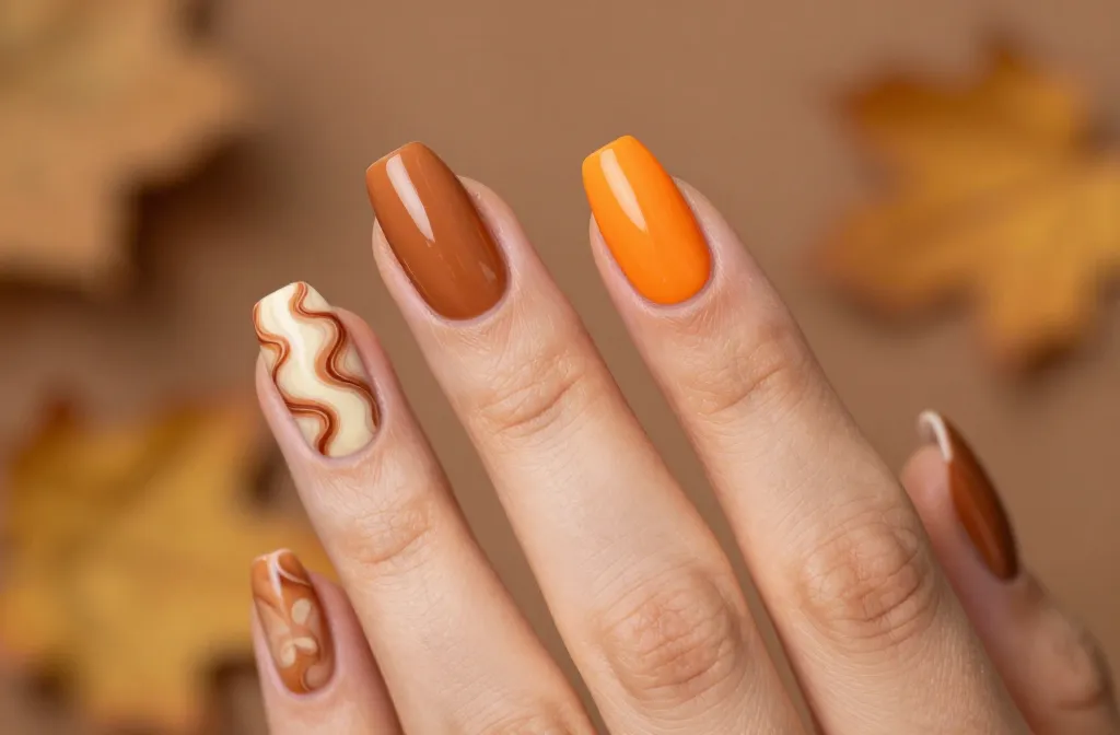 40 October Nail Ideas 2026 – Cozy, Chic & Trendy Autumn Designs Glow Up
