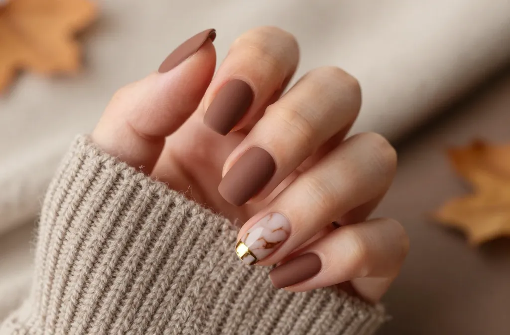 35 Gel Nail Designs for Fall 2026 – Chic, Minimal & Long-Lasting Nails: Fall Nail Edit